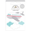 DOODLEBUG DESIGN INC. 6363 Doodle-POPS 3D STCKR, Jet Set, I
