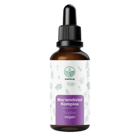 Mariendistel Artischocke Löwenzahn Komplex – 100 ml – Hochdosierter 3-in-1 Leber-Kur Tropfen mit 80% Silymarin – Vegan, alkoholfrei, ohne künstliche Zusätze