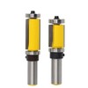 Gasea 2 Packs 1/2-Inch Shank Top & Bottom Bearing Flush