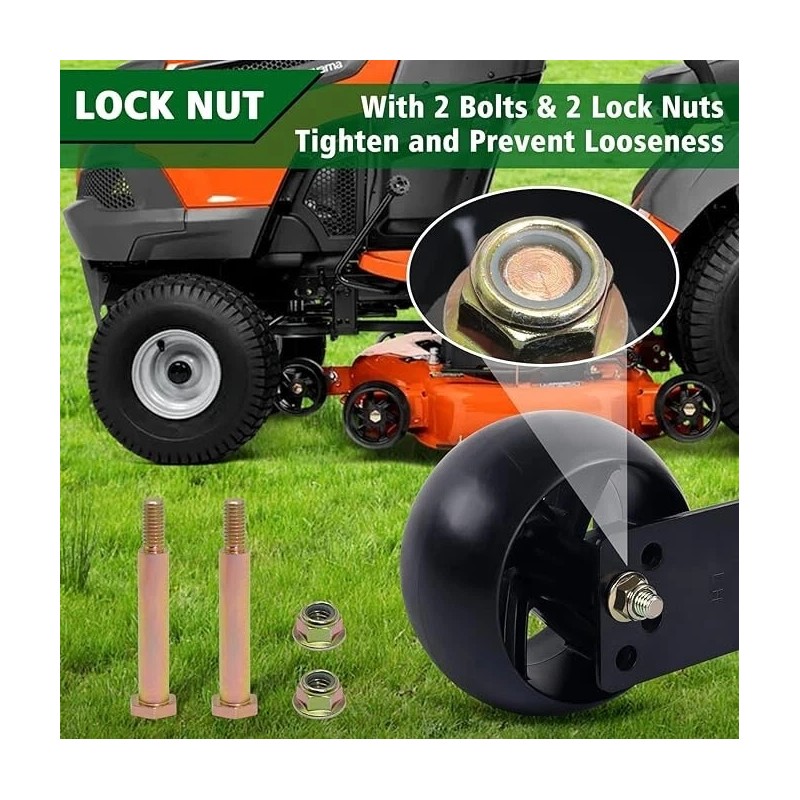 John Deere 2 Deck Wheels For John Deere X500 X530