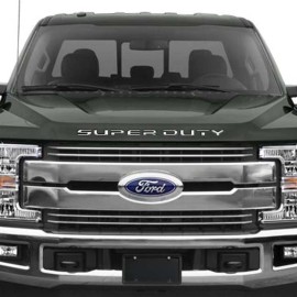Fenzer B2G1 2021 For Ford F-250 350 450 SUPER DUTY Premium Front Hood Chrome Letters
