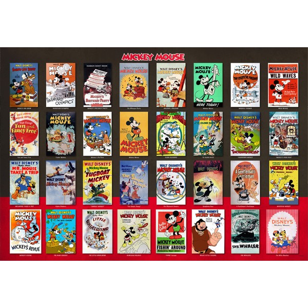 1000ピース ジグソーパズル ディズニー ムービーポスター コレクション(51x73.5cm)