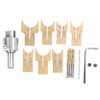 Wooden Beads Drills Bit Kit, 14/15/16/18/20/22/25mm Wood Bead Maker Drill