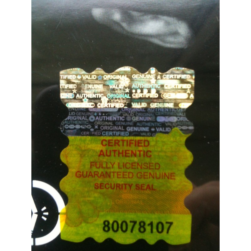 Security Seal Certificate of Authenticity Hologram Tamperproof Labels/Stickers X 500
