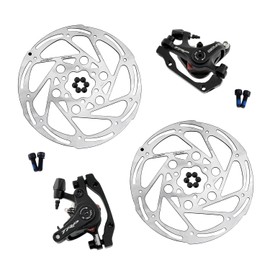 TRP SPYRE-C Road Alloy Mechancial Disc Brake Set 160mm Rotor, Front and Rear, MH1705