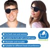 2 Pcs Eye Patches for Adults and Kids,3D Adjustable Eyepatch