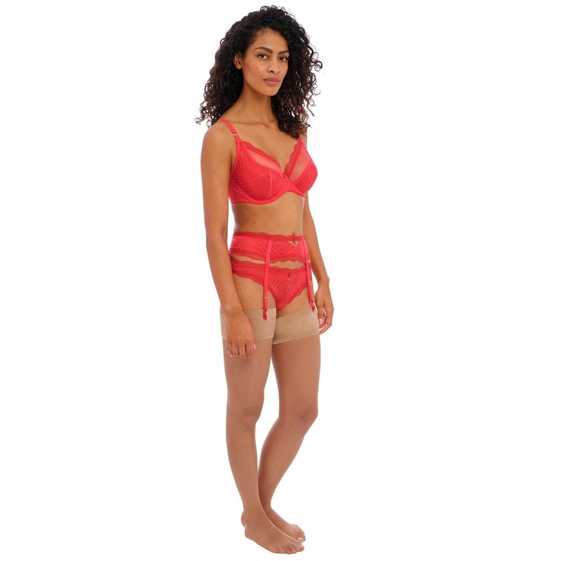 Freya Fatale Plunge Bra Chilli Red Red 34E
