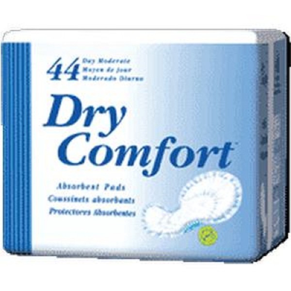 Units Per Case 88 Dry Comfort Bladder Control Pads Blue SCA Hygiene Products 61210