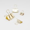 Binder Clip Paper Clamps, Assorted Sizes (Mini, Small, Medium, Large),