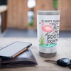 Don't Make Me Put My Foot Down Pink Flamingo Stainless