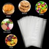 OFKPO 100 Ice Lolly Bags and Sticks, with 150 Twist