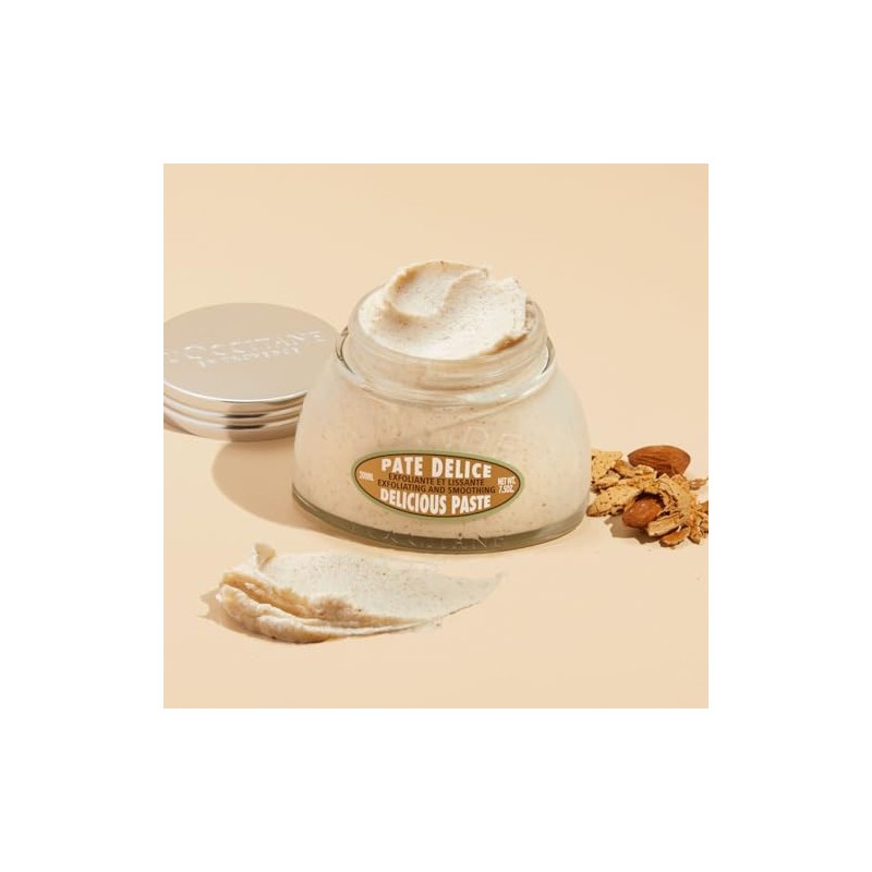 L'Occitane Exfoliating & Smoothing Almond Delicious Paste Body Scrub, 7