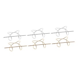 minkissy 6 Pcs Metal Hairpin Hair Cuff Bun Cage Women Hair Cuff Girls Hair Stick Hair Bun Holder Decorative Hair Sticks Wedding Hair Bun Cage Hairpins Miss Antique European and American