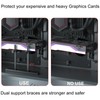 GPU Support Bracket Sliding Base Prevent Slipping Height Adjust Aluminium