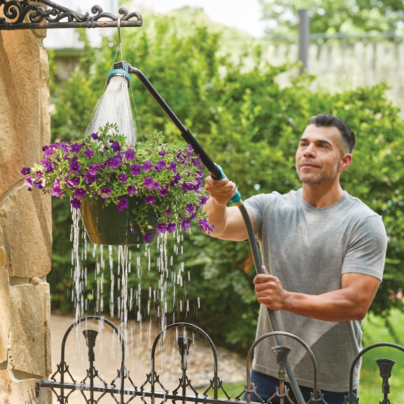 Gilmour Medium Duty Swivel Connect Watering Wand Hose Sprayer, 5