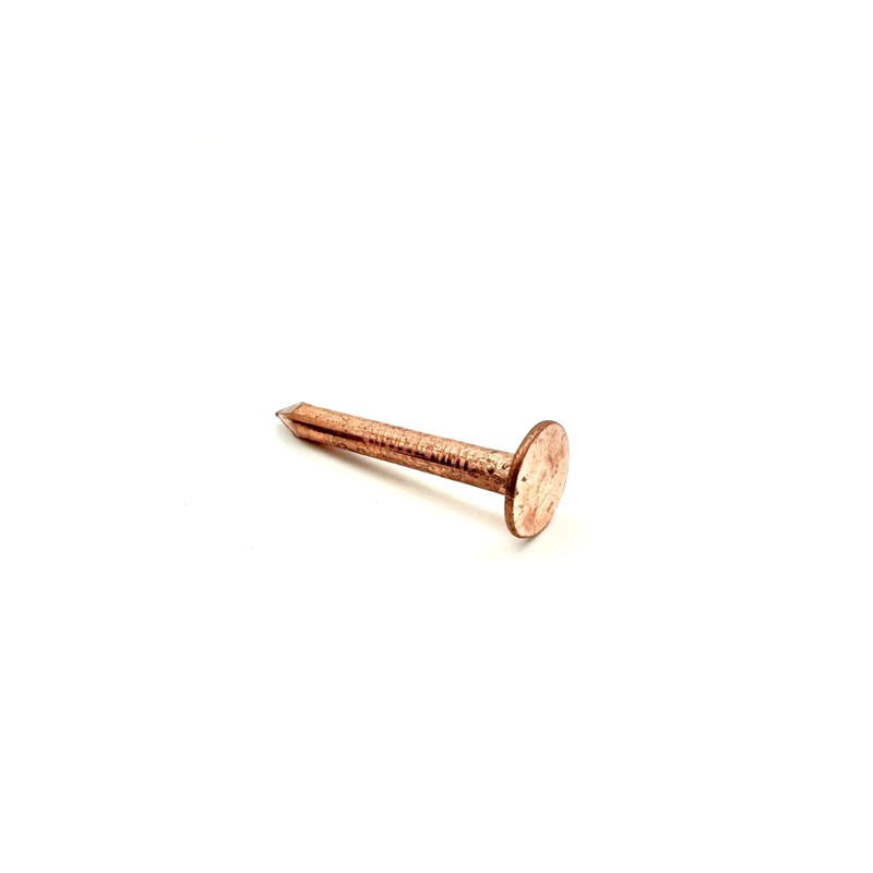 10 PCS Copper Clout Nails Roofing Slate Felt Nail, Tree