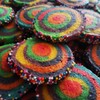 GranAroma Rainbow Nonpareils, 7.2 oz, Decorative Sprinkles, Cakes & Cookies,