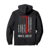 Welder Red line American Flag Shirt USA Patriotic Welder Pullover