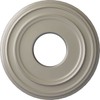 Ekena Millwork CM12CLPWS Classic Ceiling Medallion, 12 3/8"OD x 4"ID