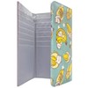 Bananya Anime Banana Cat Blue Tri-Fold Purse