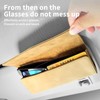 FLYAMAPIRIT Car Glasses Case Sun Visor Sunglasses Holder with Magnetic
