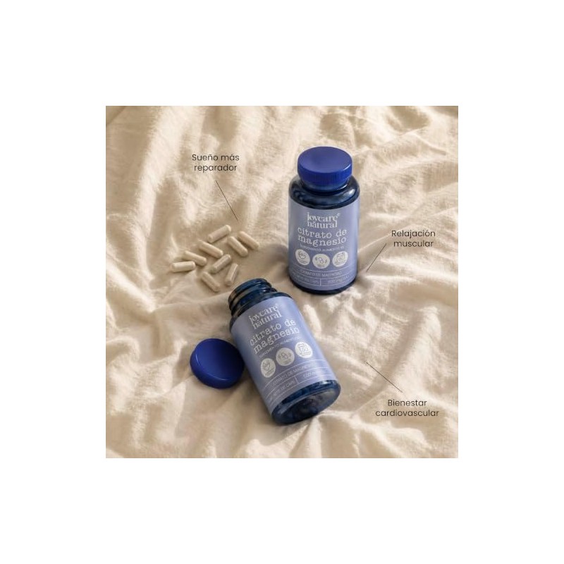 JOYCARE NATURAL Citrato de Magnesio en Cápsulas Relajación y el
