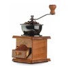 Manual Coffee Grinder Italian Retro Portable Stainless Steel Brown Hand