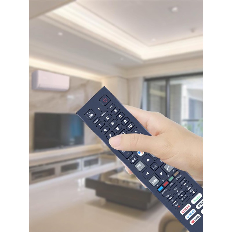 CLVIZCXOM TV Remote Control RC610JJR4 for TCL Smart TV Remote