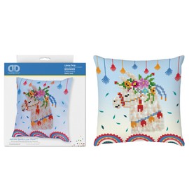 DIAMOND DOTZ DIAMOND DOTZ - Llama Party Pillow - 18 X 18CM (7 X 7IN)