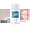 BIOVANA HairComplex Capsules, Rich in Vitamins and Minerals, Made from