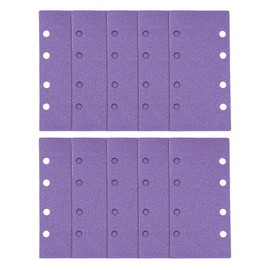 Trend Zirconium 1/3 Sheet 93 x 185mm 80 Grit Sanding Sheets, AB/THD/80Z, Pack of 10