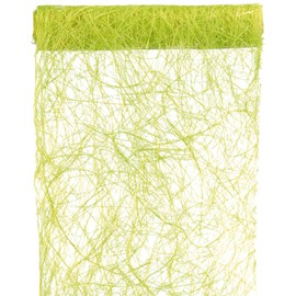 Santex SN2848/10 Table Runner, Green, 30 cm x 5 m