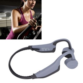 K7 Bone Conduction Headphones, Waterproof Open Ear Headphones, Built in 16GB Memory Sports Headphone, Advanced 5.0 Earphones for Running Cycling Hiking Driving Jogging (Grey)