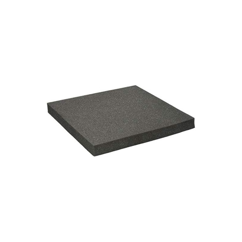 Light Low Rebound Urethane Black 300 × 300 × 30 mm Kthu – 3030 