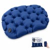 Inflatable Seat Cushion for Long Flights Portable Travel Seat Pad