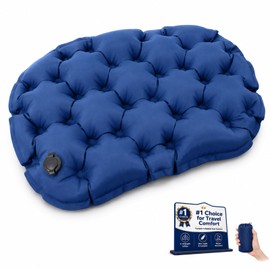 Inflatable Seat Cushion for Long Flights Portable Travel Seat Pad