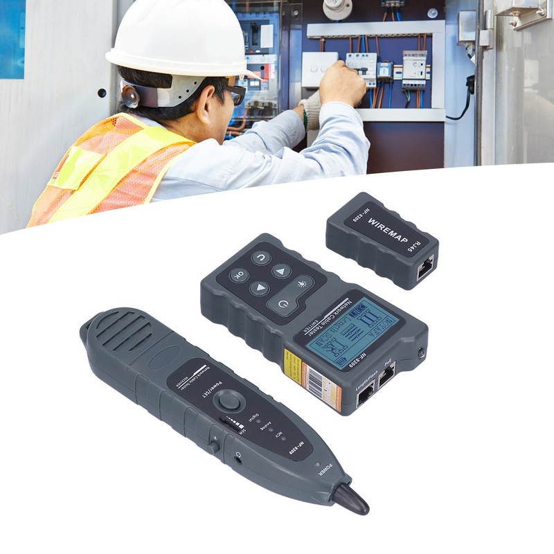 NF‑8209 Electric Network Cable Finder Portable Anti Interference POE Line