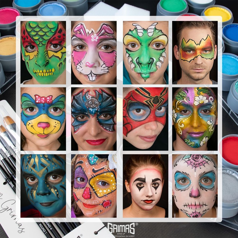 Grimas Water Make Up Light Grey 15ml