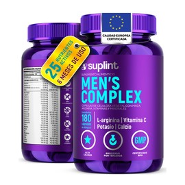 Vitaminas para Hombre  Multivitamínico Hombre con Maca Negra, L-Arginina, Vitaminas A, C, D3, E, Complejo B, Zinc, Magnesio y Potasio  Suplemento...  