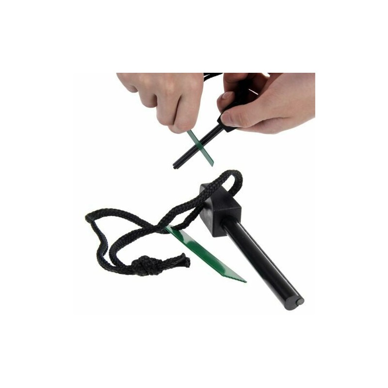 Enfishing Survival Magnesium Flint Firesteel Fire Steel Starter Lighter Kit