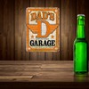 Shawprint Limited Dads Garage Metal Tin Wall Art Novelty Gift