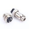 1 Set GX16 Aviation Plug Socket Screw Type Male Metallic