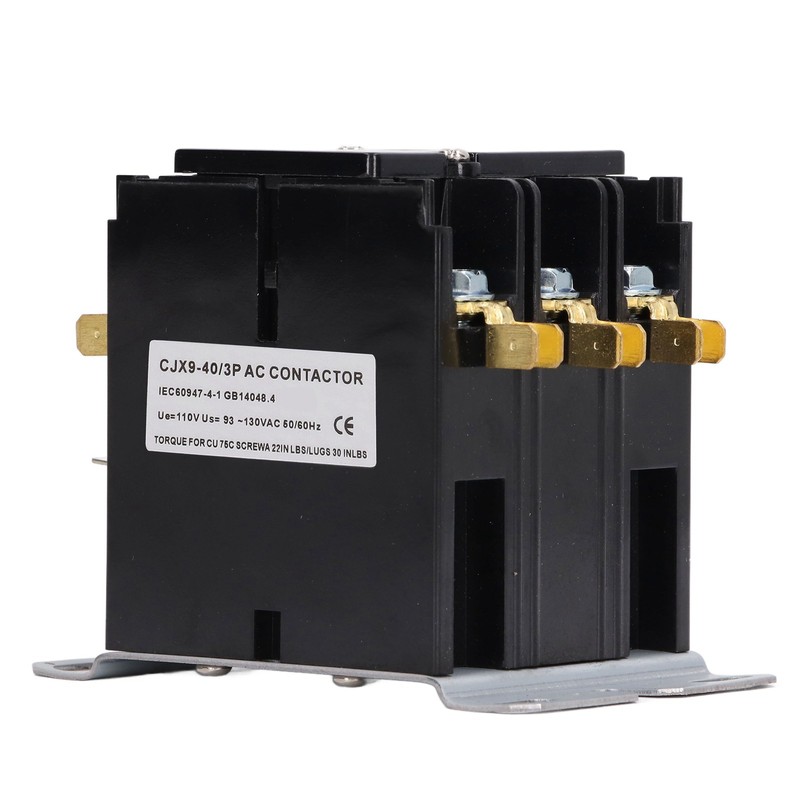 Air Conditioner Contactor Heating Ventilation Air Conditioning Contactor 40A 3P
