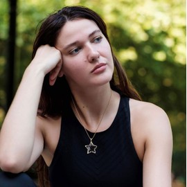 COAI Necklace with Star Pendant, Obsidian, Obsidian