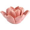 HomArt Lotus Tea Light Holder, Pink