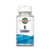 KAL B Complex, Complejo B 60 Tabletas, Con Salvado de