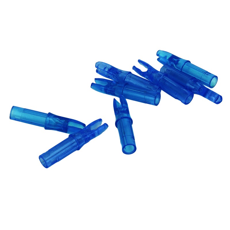 100pcs Archery Arrow Nock Durable Plastic Insert Arrow Nocks Light