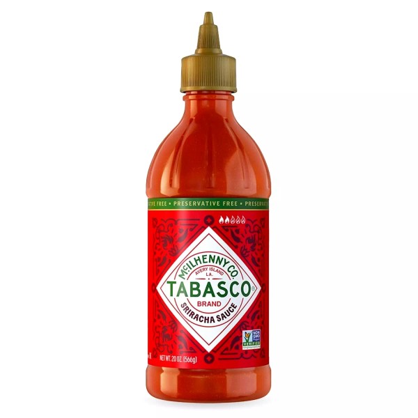 TABASCO® Brand Sriracha Sauce, Medium Hot Sauce, Easy-to-Squeez