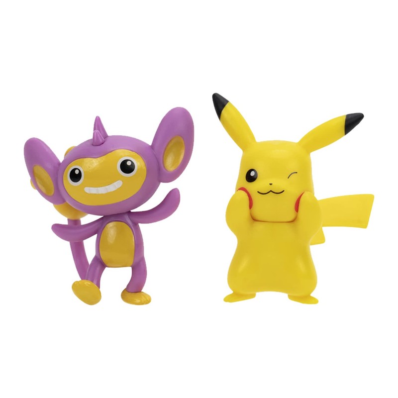 Bandai Pokémon - Pack of 2 Battle Figures - Pikachu