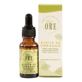 Gotero 20 Mls Aceite De Orégano Ore